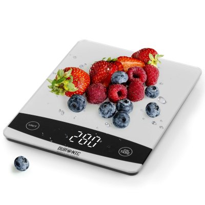 DURONIC  KS1009 Balance de cuisine num&eacute;rique compacte tr&egrave;s fine - 5 kg