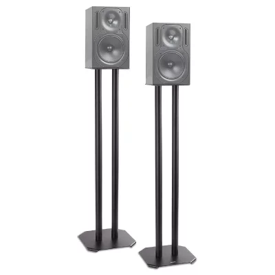 DURONIC  SPS1022 /80 Pieds d'enceintes - 80 cm de Hauteur - Compatibilit&eacute; Universelle - 50 kg max