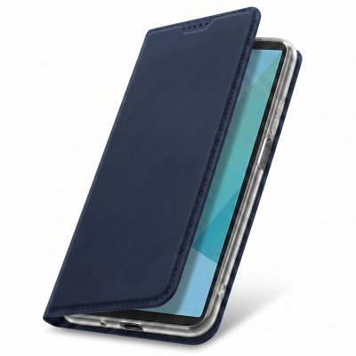 DUX DUCIS  &Eacute;tui pour Sony Xperia 10 VII Bleu marine