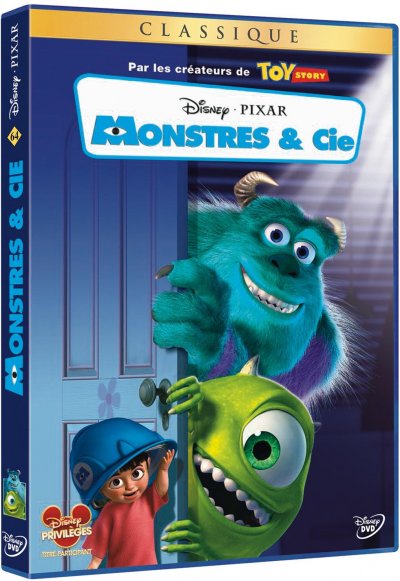 Dvd monstres et cie