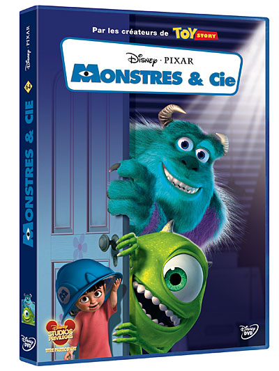 Dvd monstres et cie