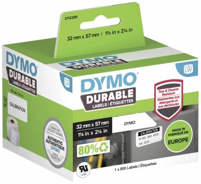 DYMO  2112289 57x32 Mm Ribbon Printing Labels