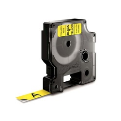 DYMO  D1 S0720580 Ribbon Printing Labeling Cassette Argent&eacute;