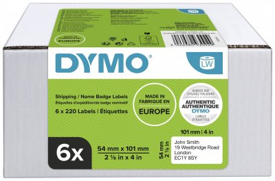 DYMO  Etiquette pour LabelWriter 54mm x 101mm,1320 &eacute;tiquettes