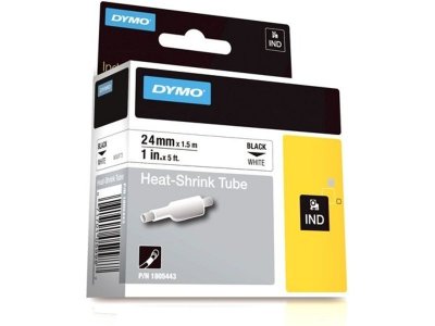 DYMO  Id1-24 Ribbon Labels Argent&eacute;