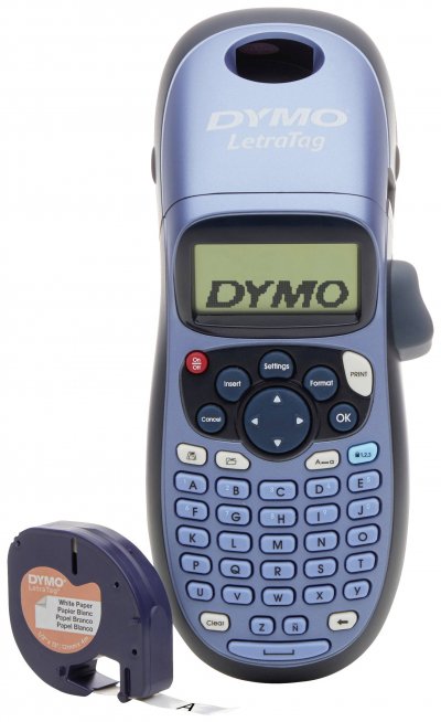 DYMO  - LetraTag LT-100H Etiqueteuse adapt&eacute; pour rubans: lt 12 mm
