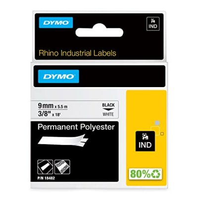 DYMO  Polyester Permanent IND, Ruban