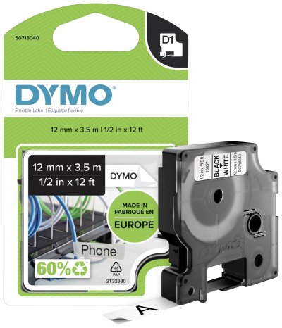 DYMO  - ruban en nylon flexible - 1 rouleau(x)