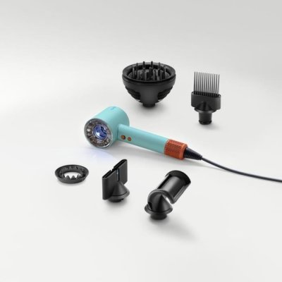 DYSON  Supersonic Nural s&egrave;che-cheveux 1600 W Bleu, Orange - Neuf