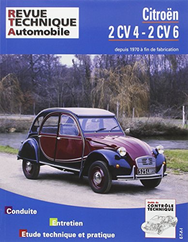 ETAI E.T.A.I - Revue Technique Automobile 297.9 - CITROEN 2CV - 1979 &agrave; 1990