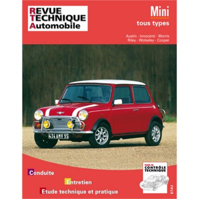 ETAI E.T.A.I - Revue Technique Automobile 343.5 - AUSTIN MINI - 1979 &agrave; 1996