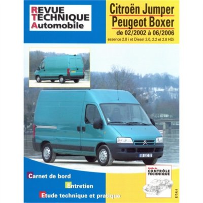 ETAI E.T.A.I - Revue Technique Automobile 417 - CITROEN /PEUGEOT JUMPER/BOXER II - 2002 &agrave; 2006