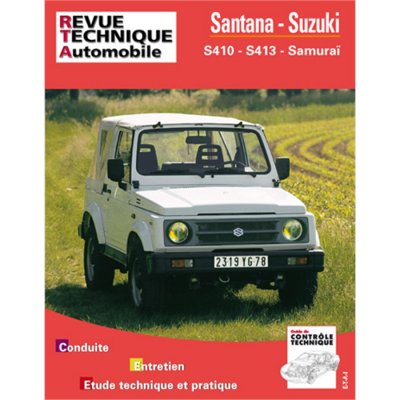 E-T-A-I E.T.A.I - Revue Technique Automobile 502.5 - SUZUKI-SANTANA S 410 - 1985 &agrave; 1998