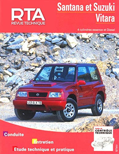 [EDITIONS TECHNIQUES POUR L AUTOMOBILE ET L INDUSTRIE] E.T.A.I - Revue Technique Automobile 553.3 - SUZUKI-SANTANA VITARA I - 1990 &agrave; 2005