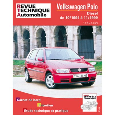 ETAI E.T.A.I - Revue Technique Automobile 611 - VOLKSWAGEN POLO III - 6N - 1994 &agrave; 1999