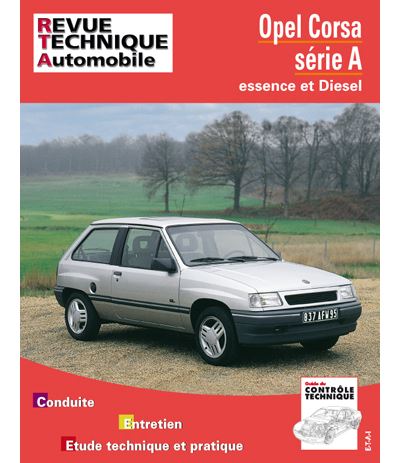 E-T-A-I E.T.A.I - Revue Technique Automobile 718 - OPEL CORSA I - A - 1982 &agrave; 1993