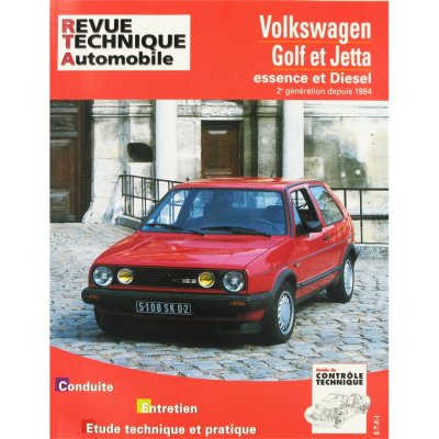 ETAI E.T.A.I - Revue Technique Automobile 719.1 - VOLKSWAGEN JETTA/GOLF II - 19/1G - 1984 &agrave; 1992