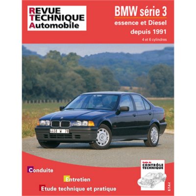 ETAI E.T.A.I - Revue Technique Automobile 725 - BMW SERIE 3 III - E36 - 1991 &agrave; 2000