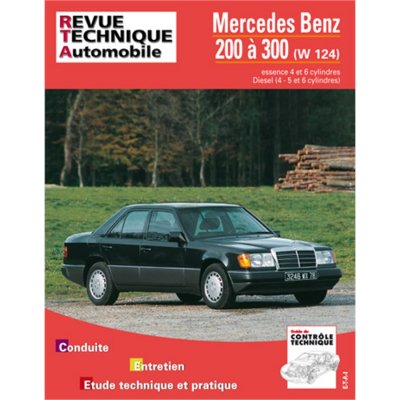 E-T-A-I E.T.A.I - Revue Technique Automobile 727 - MERCEDES 200-320 T I - 124 - 1986 &agrave; 1993
