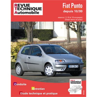 ETAI E.T.A.I - Revue Technique Automobile 739 - FIAT PUNTO II - 1999 &agrave; 2003