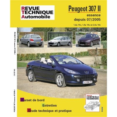 E-T-A-I E.T.A.I - Revue Technique Automobile B714.6 - PEUGEOT 307 PHASE 2 - 2005 &agrave; 2008 - Essence