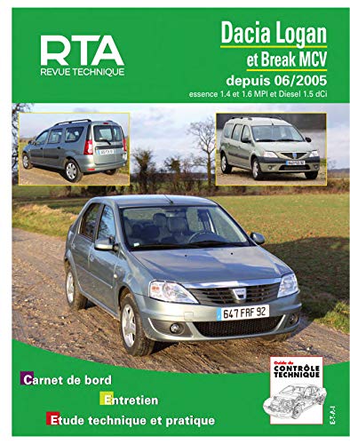 E-T-A-I E.T.A.I - Revue Technique Automobile B727.5 - DACIA LOGAN I PHASE 1 et 2 - 2005 &agrave; 2012