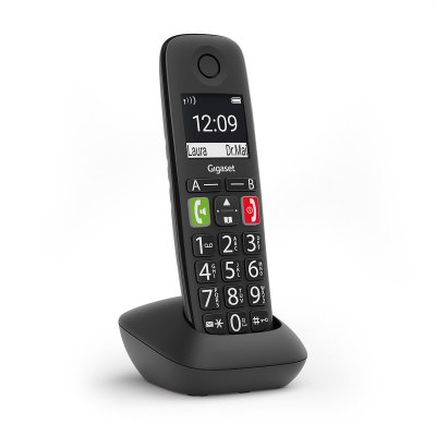 GIGASET E290HX - Extension du combin&eacute; sans fil - ECO DECTGAPCAT-iq - noir