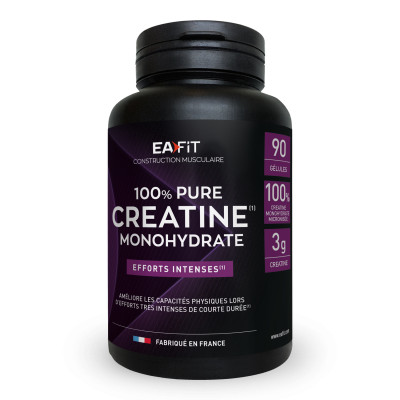 EAFIT  Pure cr&eacute;atine pot de 90 g&eacute;lules