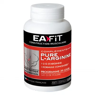 EAFIT  Pure L-Arginine Acide Amin&eacute;pot 141g
