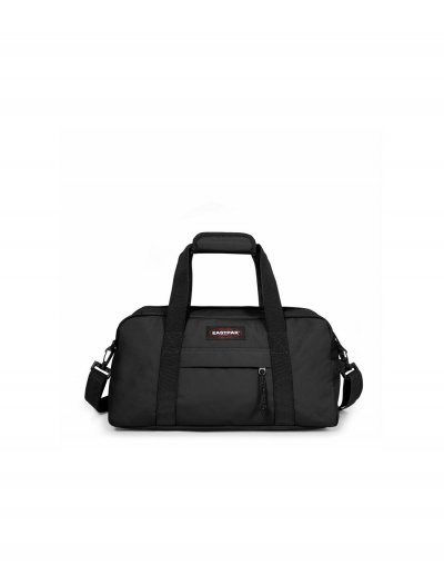 EASTPAK  Compact + Sac de Voyage, 44 cm, 24 L, Noir (Black)