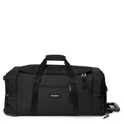 EASTPAK  Leatherface L + Sac de Voyage, 86 cm, 104 L, Noir (Black)