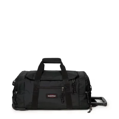 EASTPAK  Leatherface S + Sac de Voyage, 55 cm, 41 L, Noir (Black)