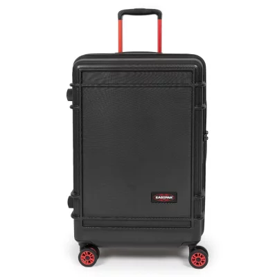 EASTPAK  - Resist'R Zip - Sac de voyage &agrave; roulettes Black - 90 L