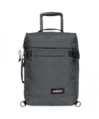 EASTPAK  - Strapson XXS - Sac de voyage &agrave; roulettes Black Denim - 25 L
