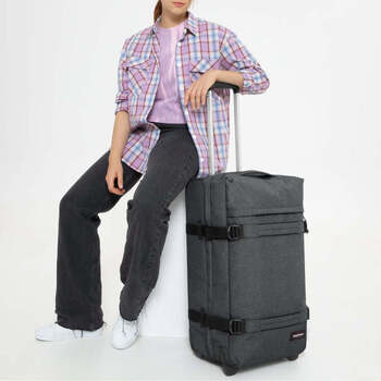 EASTPAK  TransitR - Sac de voyage roulettes Black Denim M 78 L