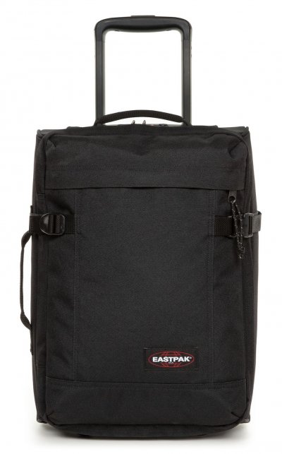 EASTPAK  - Tranverz - Sac de voyage &agrave; roulettes Black - XXS (25 L)