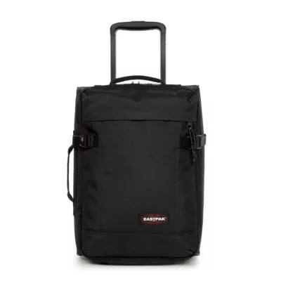 EASTPAK  - Tranverz - Sac de voyage &agrave; roulettes Black - XXS (25 L)