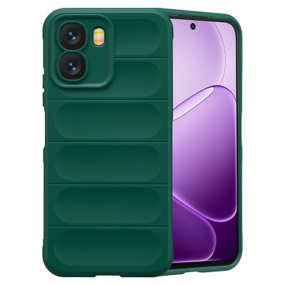 IMOSHION EasyGrip Backcover pour Oppo A6x (5G) - Vert fonc&eacute;