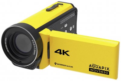 AQUAPIX Easypix WDV5630 Yellow Cam&eacute;scope 7.6 cm 3 pouces 13 Mill. pixel jaune