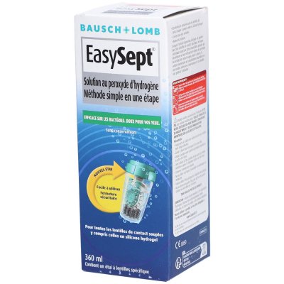 BAUSCH & LOMB Easysept solution pour lentilles souples 360 ml