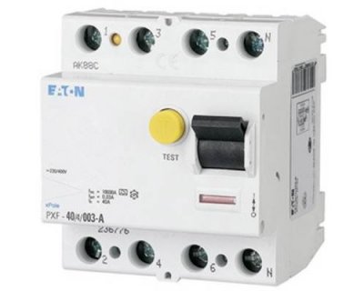 EATON  236772&nbsp;FI-Interrupteur, 25&nbsp;A, 4P, type A 30&nbsp;mA,