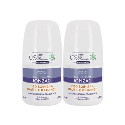 EAU THERMALE JONZAC Eau de Jonzac D&eacute;o Fraicheur Hypoallerg&eacute;nique Lot de 2 x 50 ml