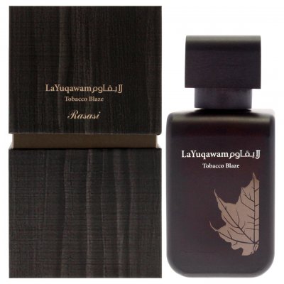 Eau de Parfum - Rasasi - La Yuqawam Tobacco Blaze - 75 ml - Homme - Concentration &eacute;lev&eacute;e 