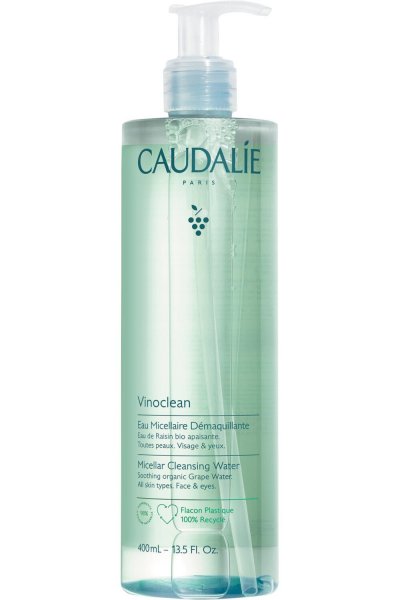 CAUDALIE Eau micellaire d&eacute;maquillante Vinoclean - 400 ml - 