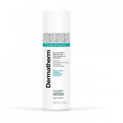 DERMATHERM Eau Micellaire Nettoyante D&eacute;maquillante Purifiante 150ml 