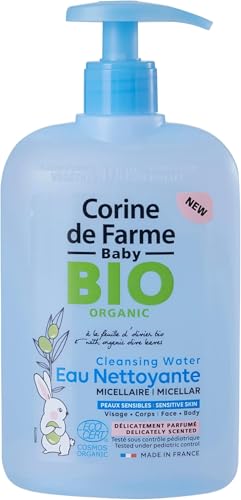 CORINE DE FARME Eau Nettoyante Micellaire Parfum&eacute;e B&eacute;b&eacute; - Certifi&eacute;e Bio 500 Ml