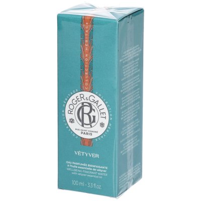 Eau Parfum&eacute;e Bienfaisante 100ml L'Homme Vetyver Roger & Gallet
