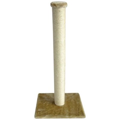 ebi griffoir highpost - 40x40x90 cm - beige - pour chat 