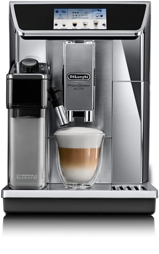 DELONGHI Ecam 656.75.ms 2 l acier inoxydable cappuccino argent