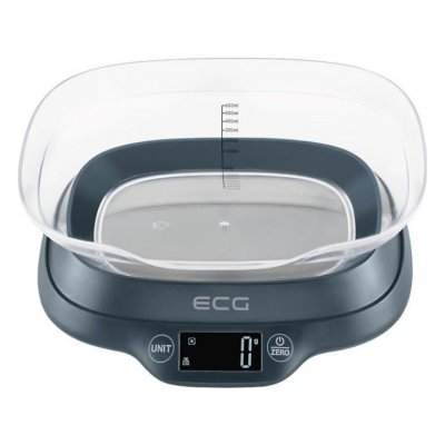 ECG  KV 1120 SM - Balance de cuisine avec bol - Jusqu'&agrave; 5Kg